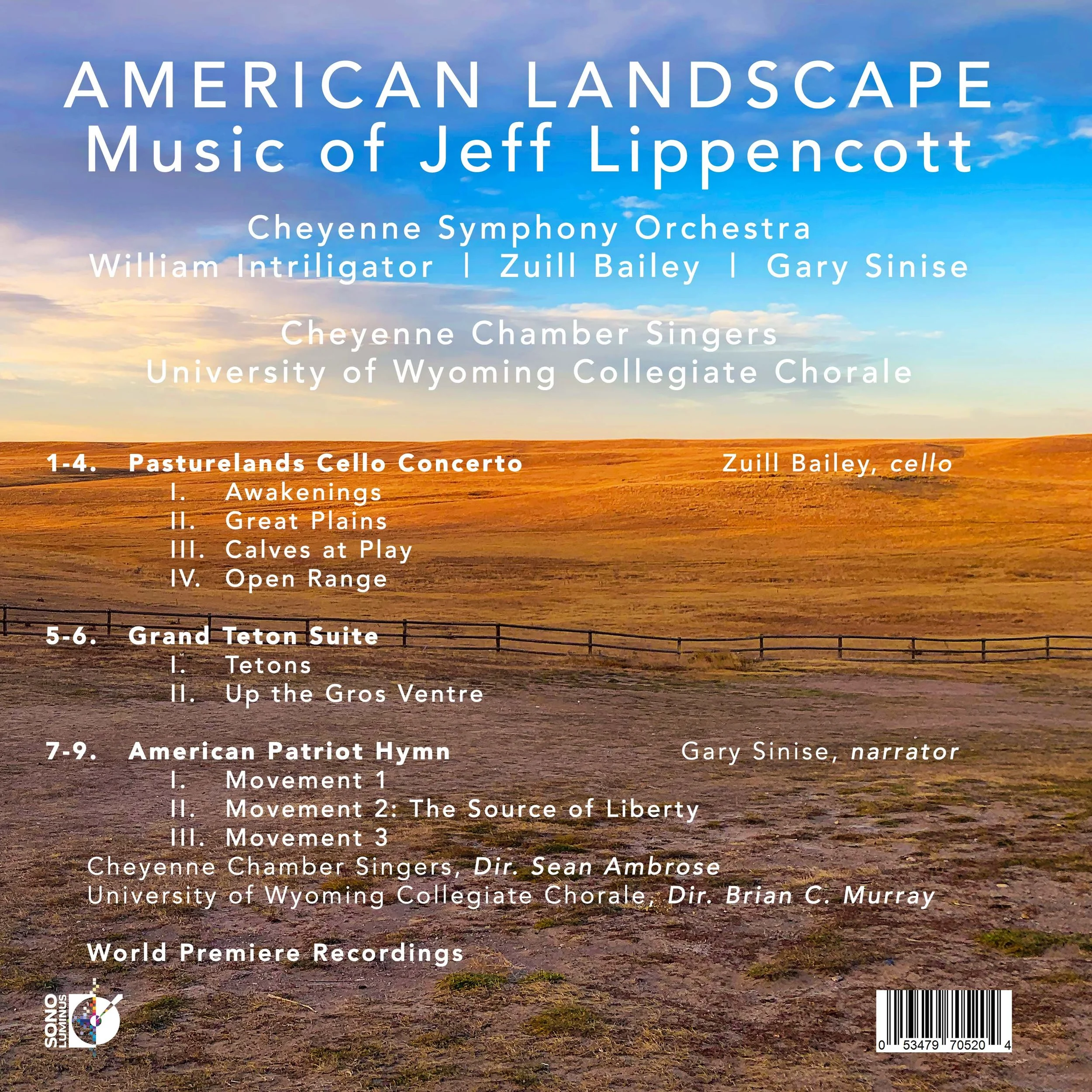 American Landscape: Music of Jeff Lippencott - Cheyenne Symphony